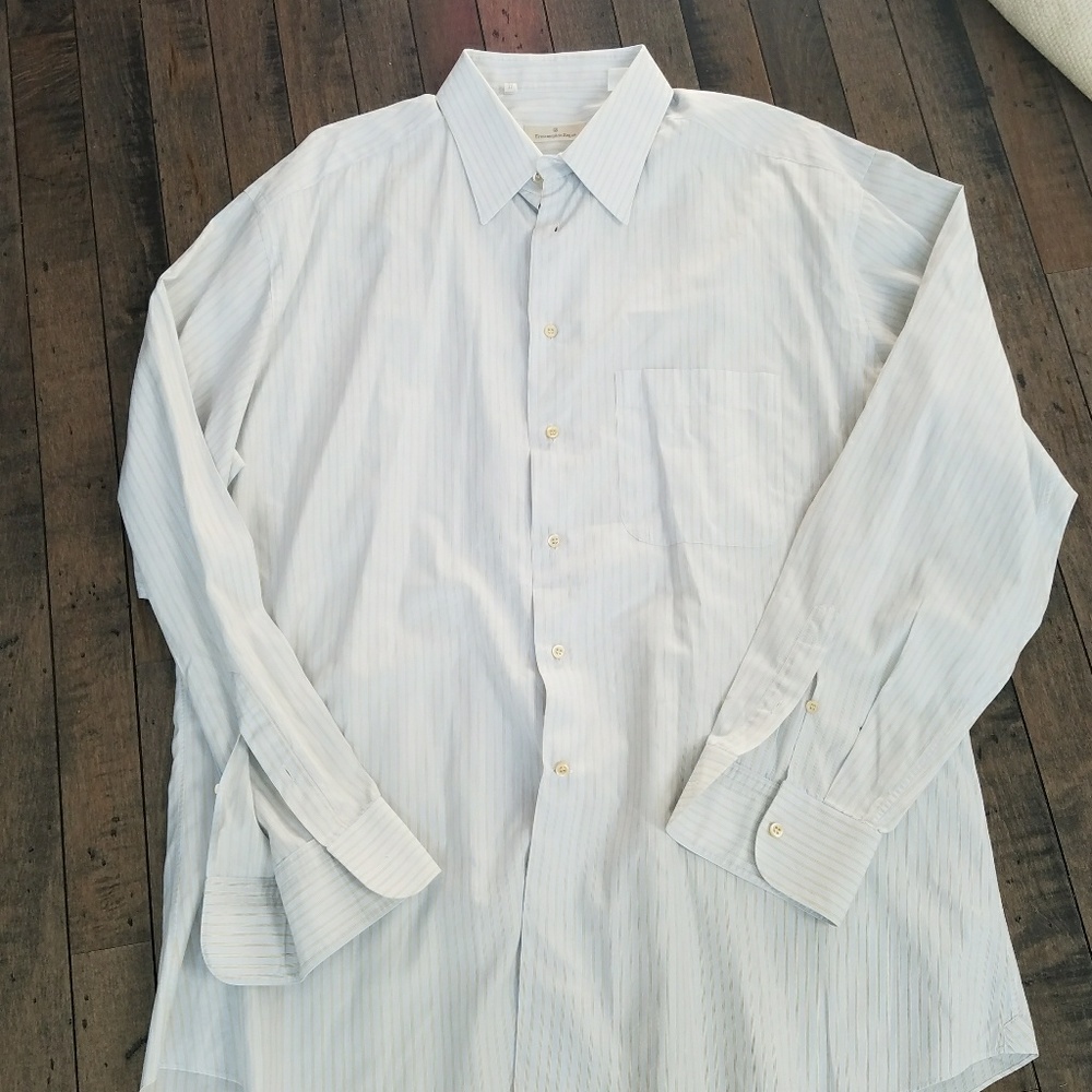 Mens Ermenegildo Zegna dress shirt